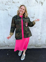 Camo Glam Denim Jacket {S-L} - KaraMarie