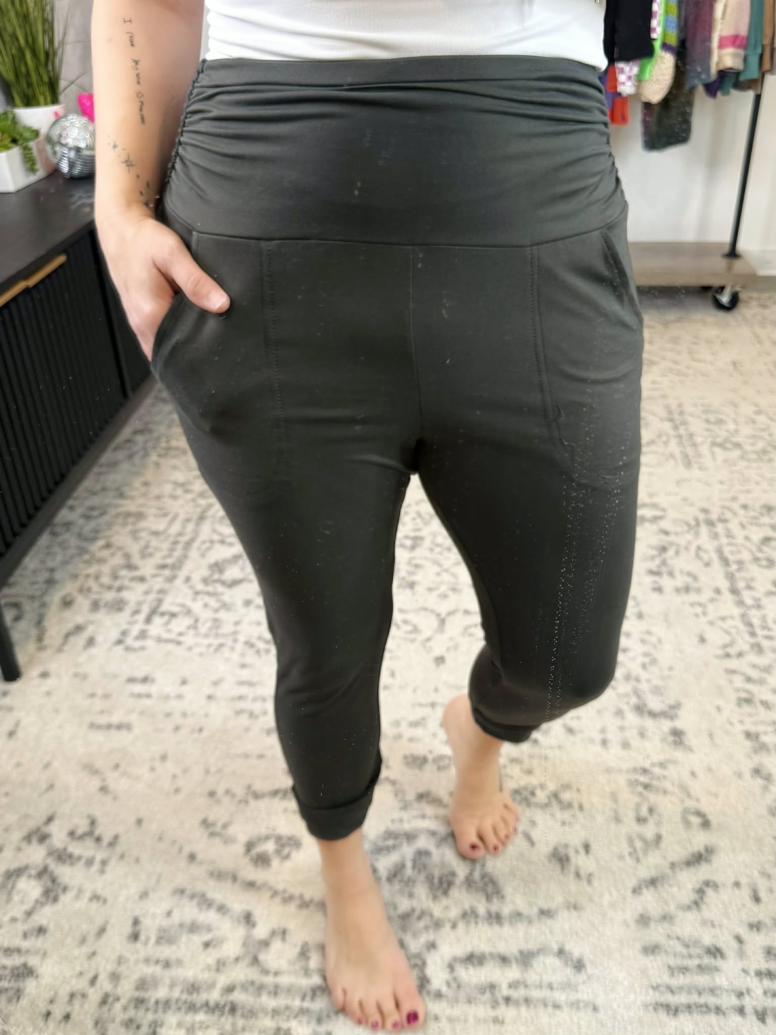 Haley Jogger - Charcoal {XS-3X} - KaraMarie