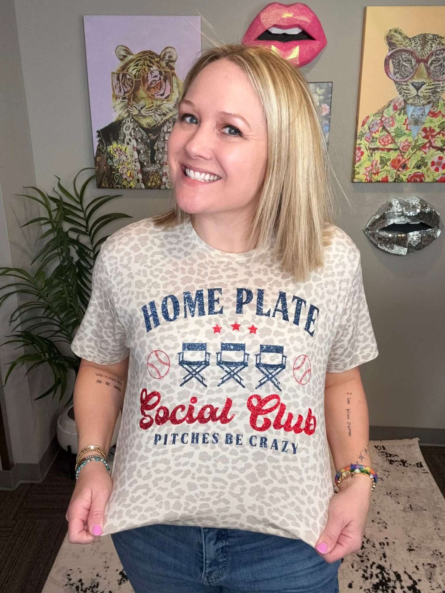 Home Plate Social Club Graphic Tee {Custom Order!}