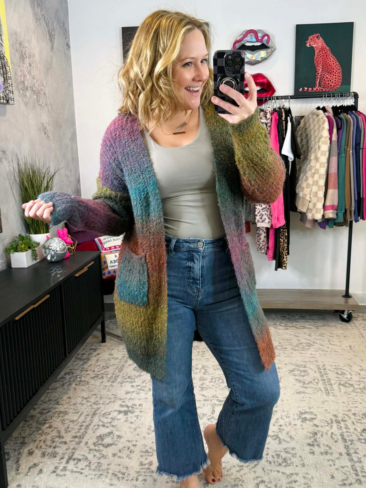 Blissful Days Cardigan {S-2X}