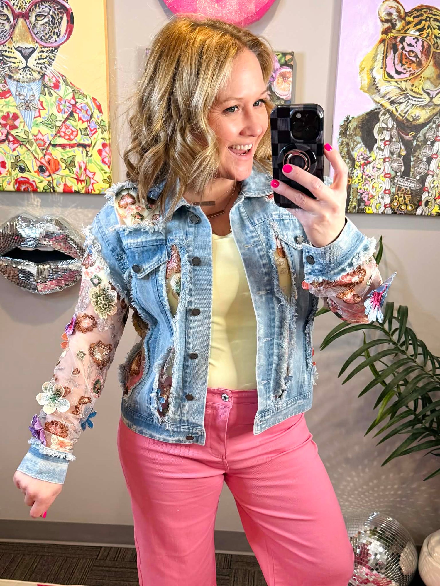 The Garden Edit Denim Jacket {S-L}