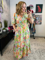 Bloomscape Midi Dress {S-3X} - KaraMarie