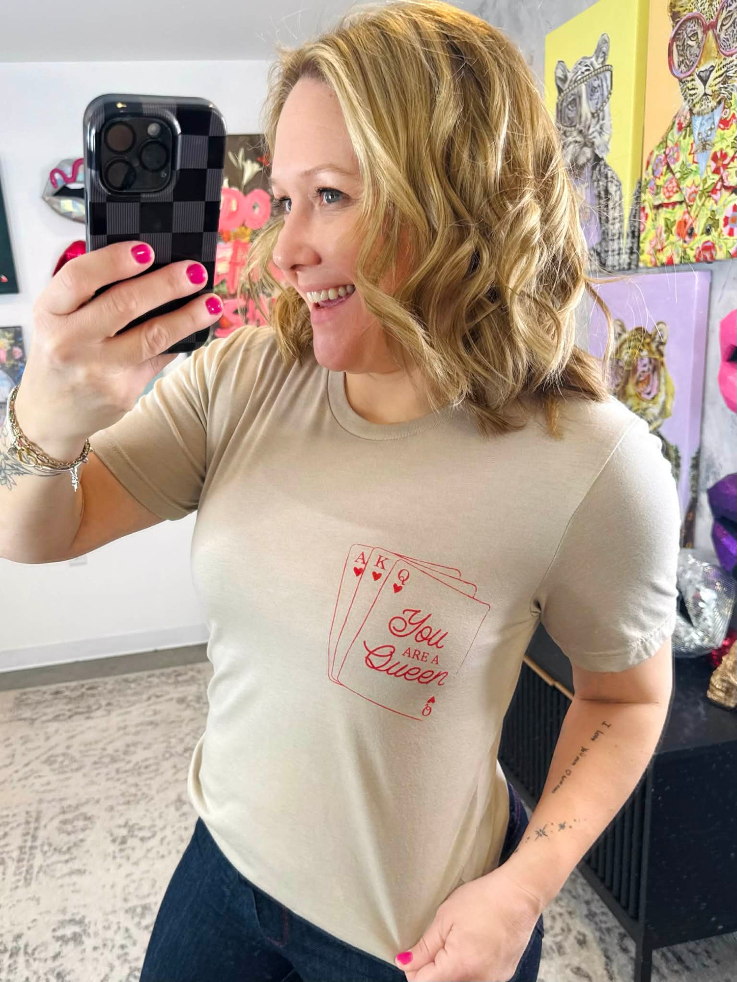 Queen of Hearts Tee {S-3X}