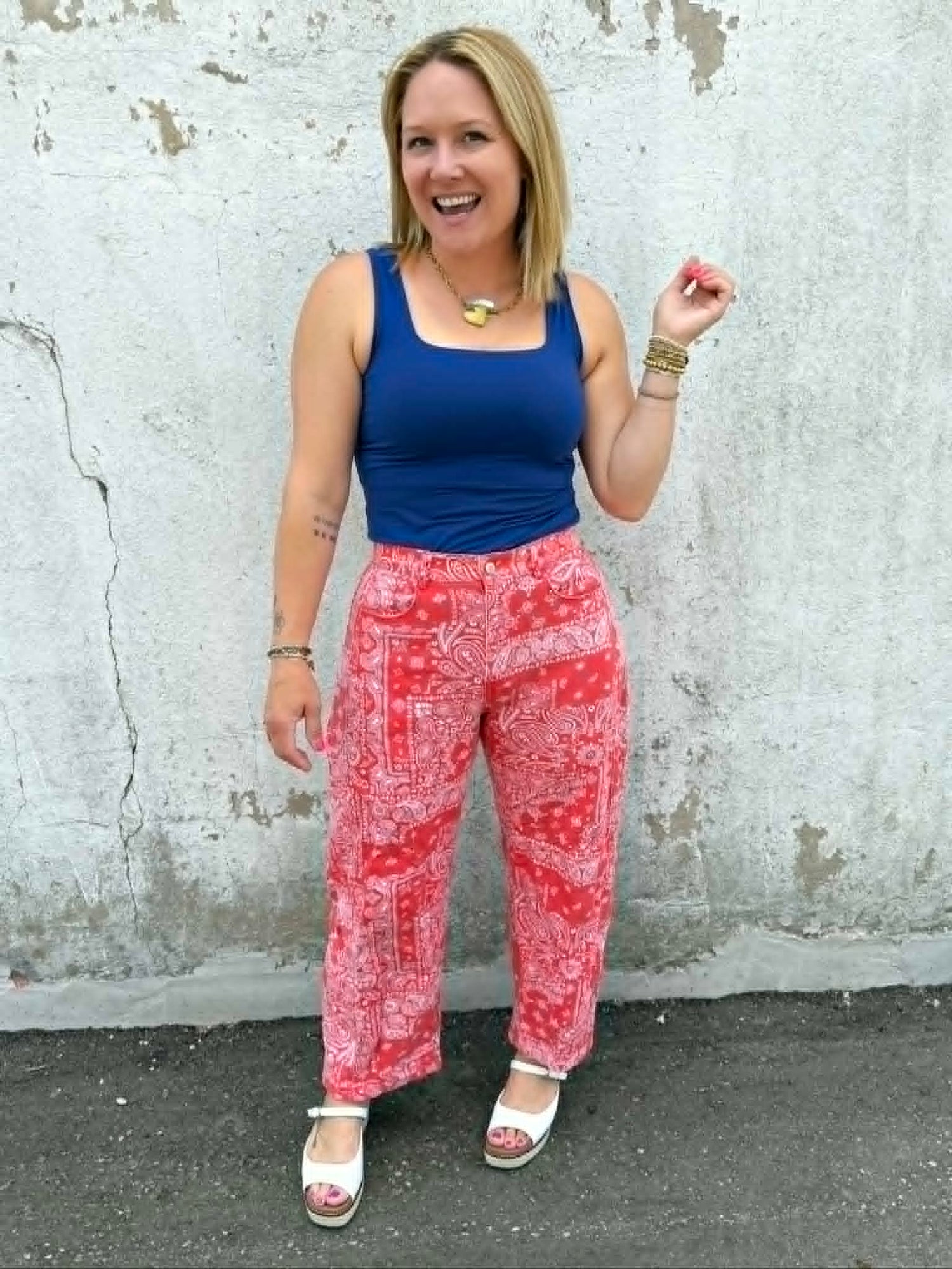 Redline Bandana Pants {S-3X} - KaraMarie