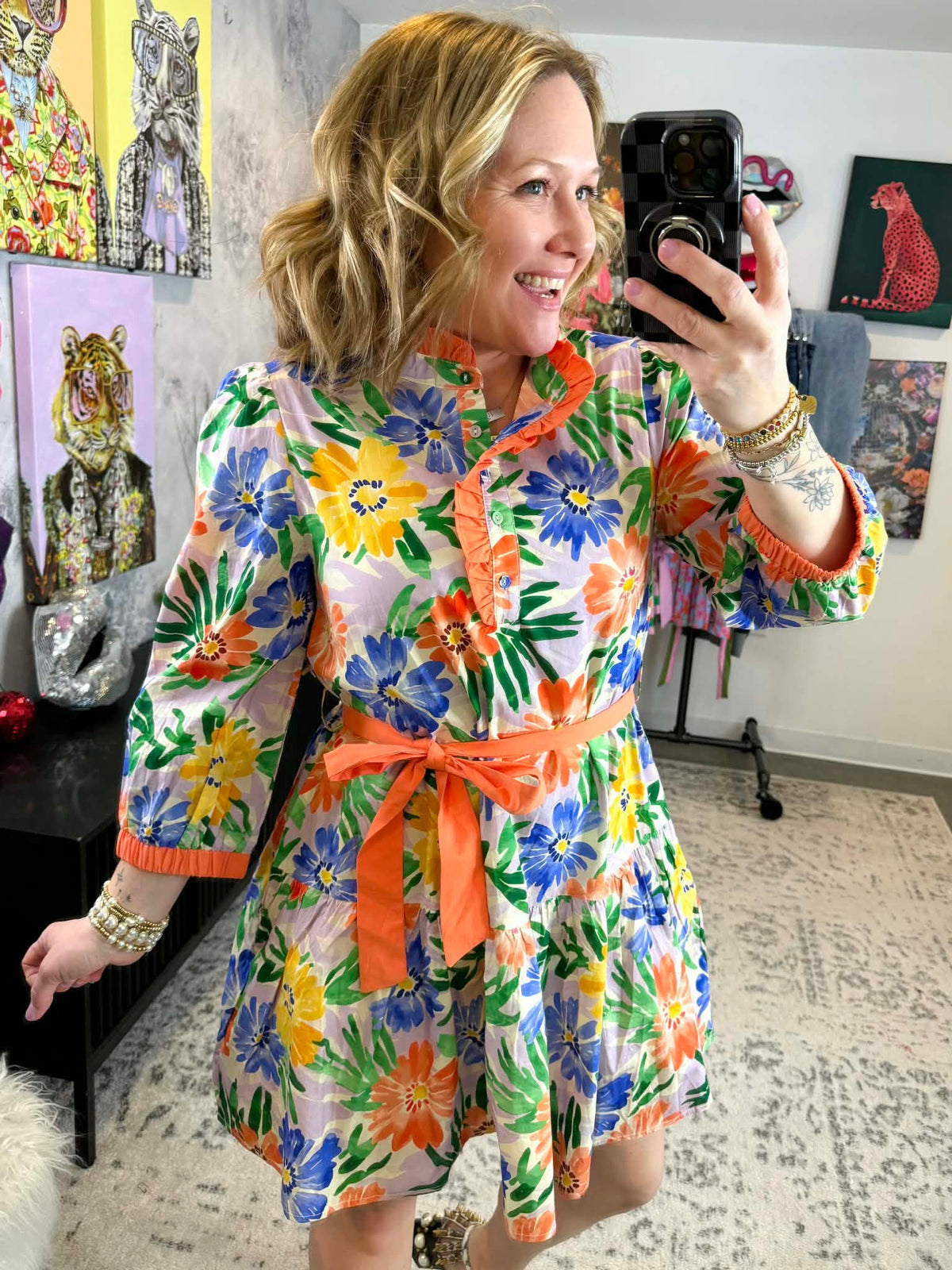 Petalbrook Tiered Dress {S-L} - KaraMarie