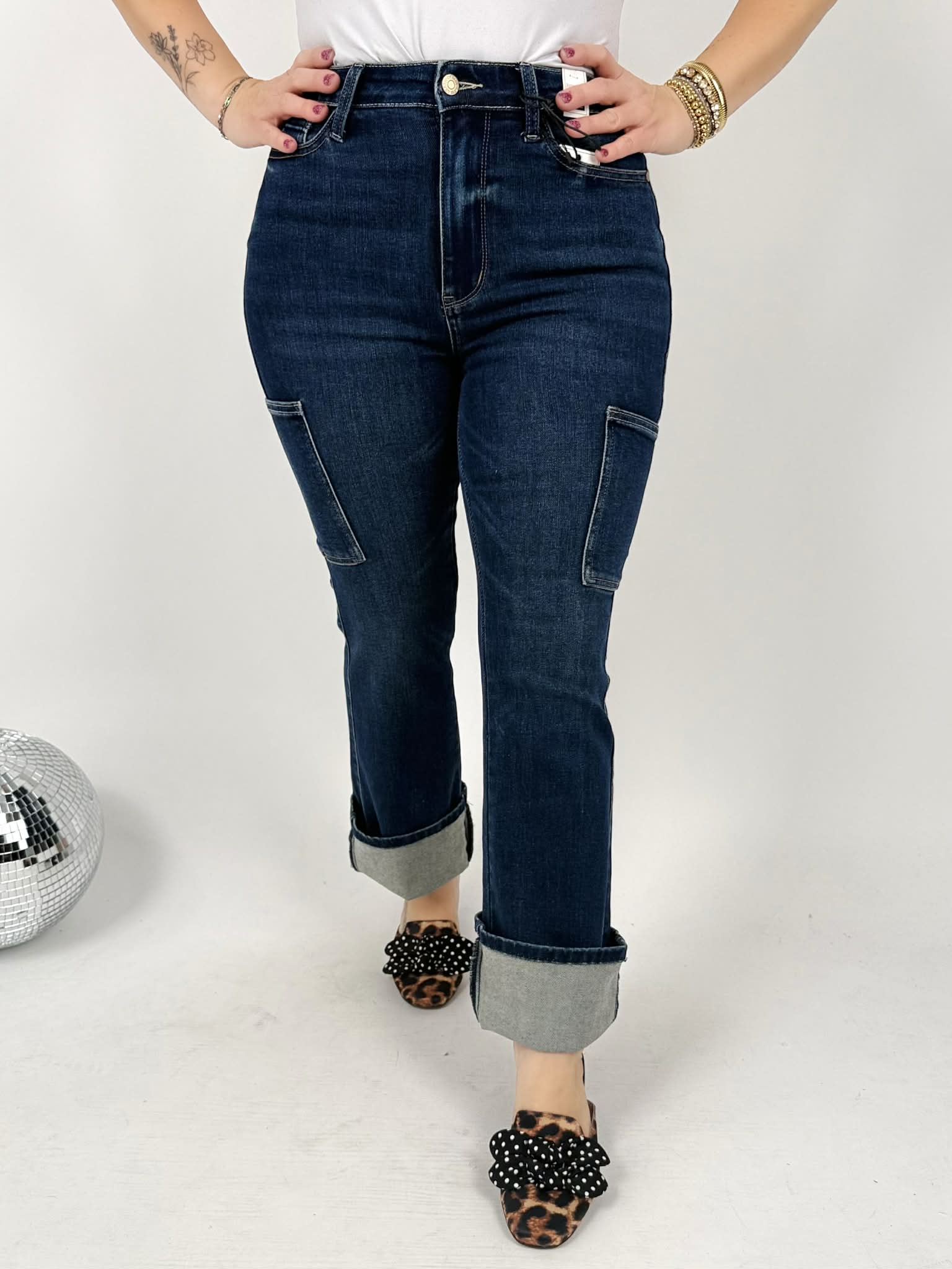 BLACK FRIDAY DEAL!! Judy Blue Pocket Play Bootcut Jeans {0-24W} - KaraMarie