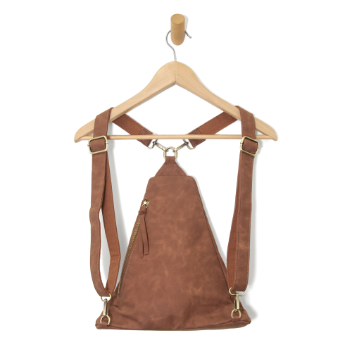 Joy Susan Peyton Double Zip Convertible Sling/Backpack {Multiple Colors} - KaraMarie