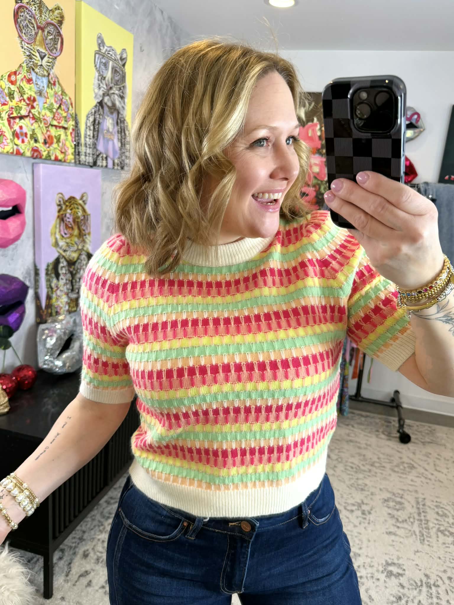 Knit Pop Top {S-XL} - KaraMarie