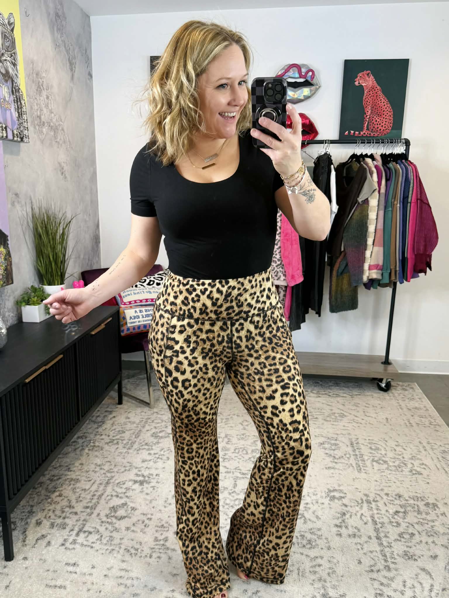 Feline Flare Leggings {S-3X} - KaraMarie