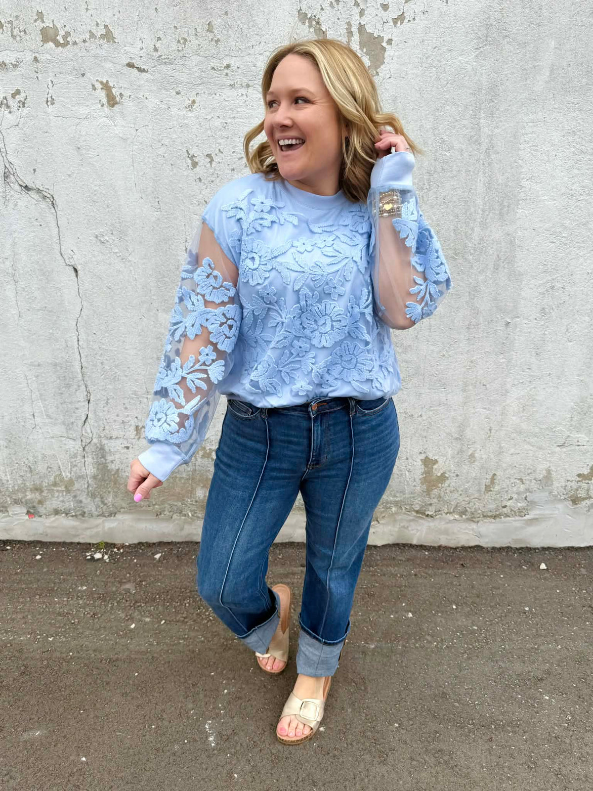 Bloom Illusion Top {S-3X} - KaraMarie
