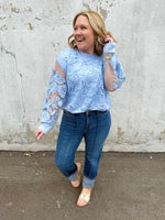 Bloom Illusion Top {S-3X} - KaraMarie