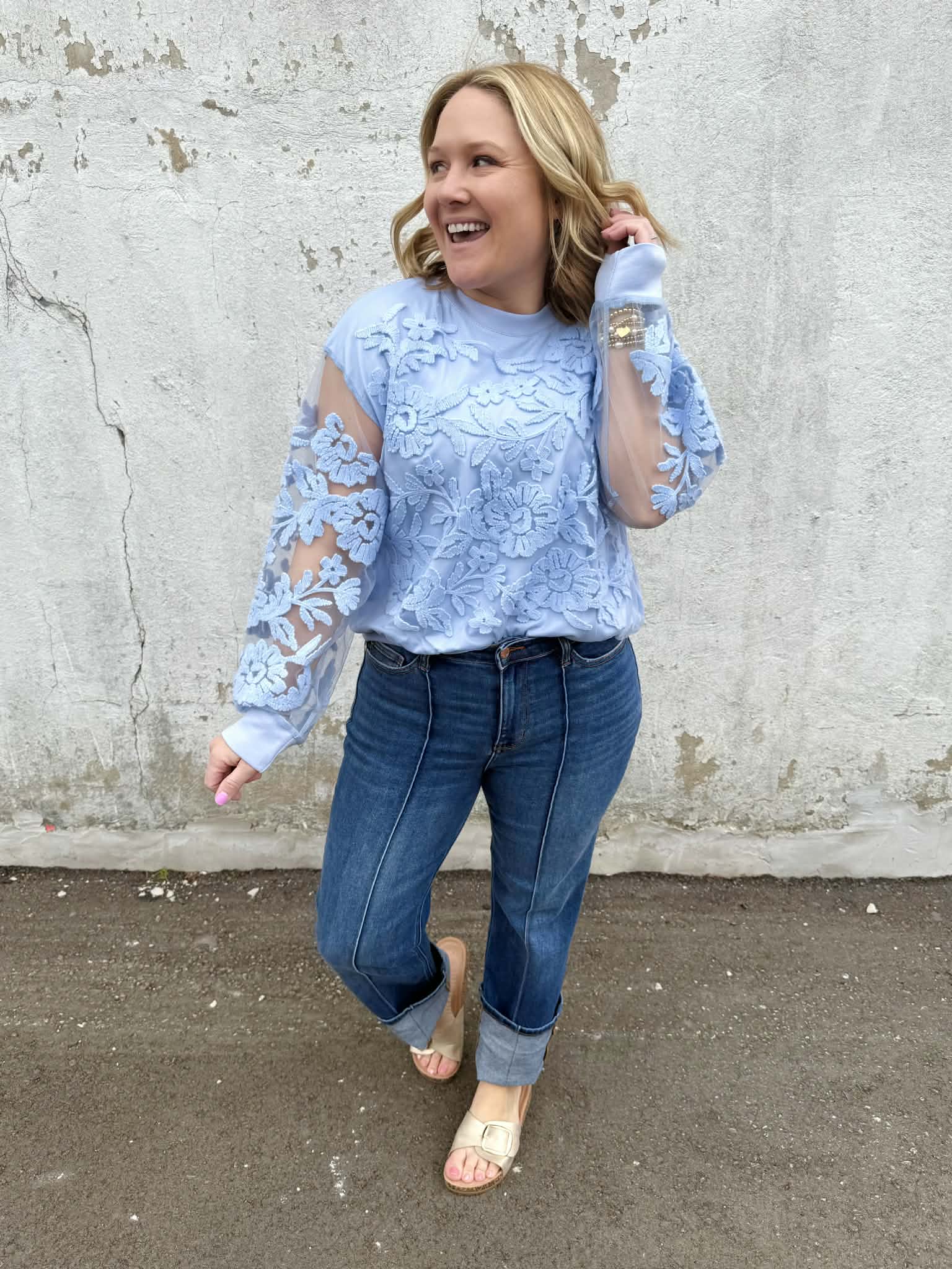 Bloom Illusion Top {S-3X} - KaraMarie