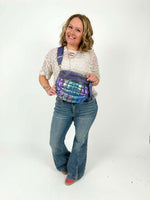 Iridescent Double Zipper Puffer Crossbody Bag {Multiple Colors!} - KaraMarie