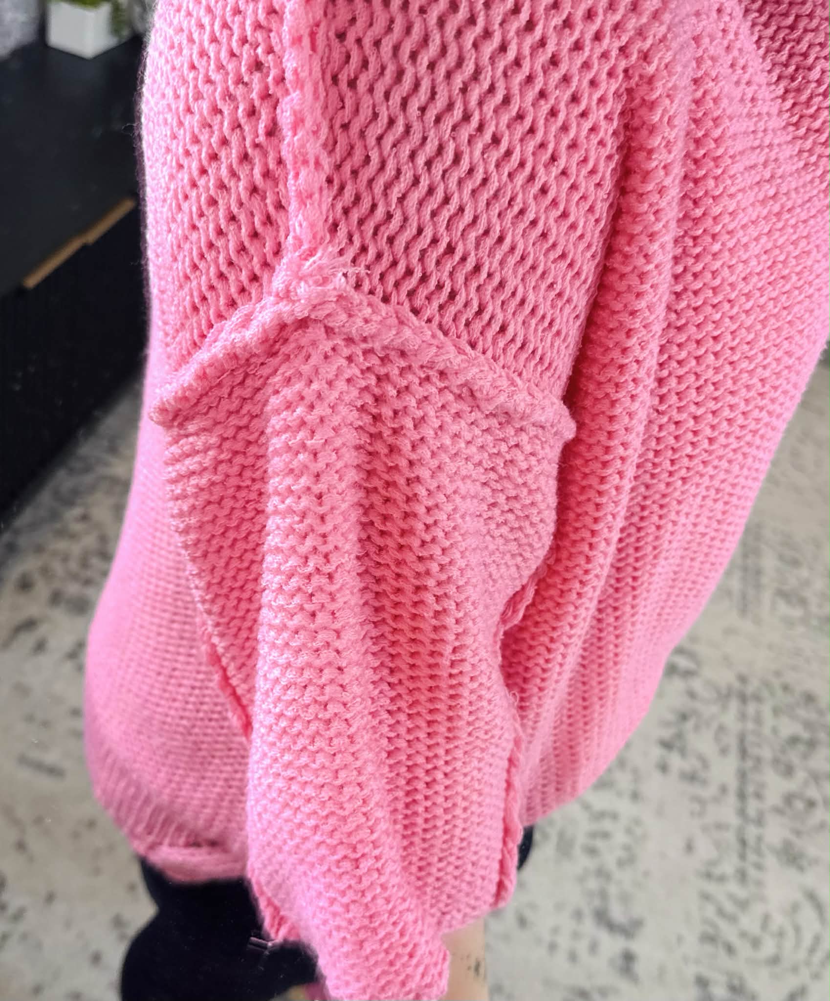 Out of the Box Sweater in Bubblegum {S/M-2X/3X} - KaraMarie