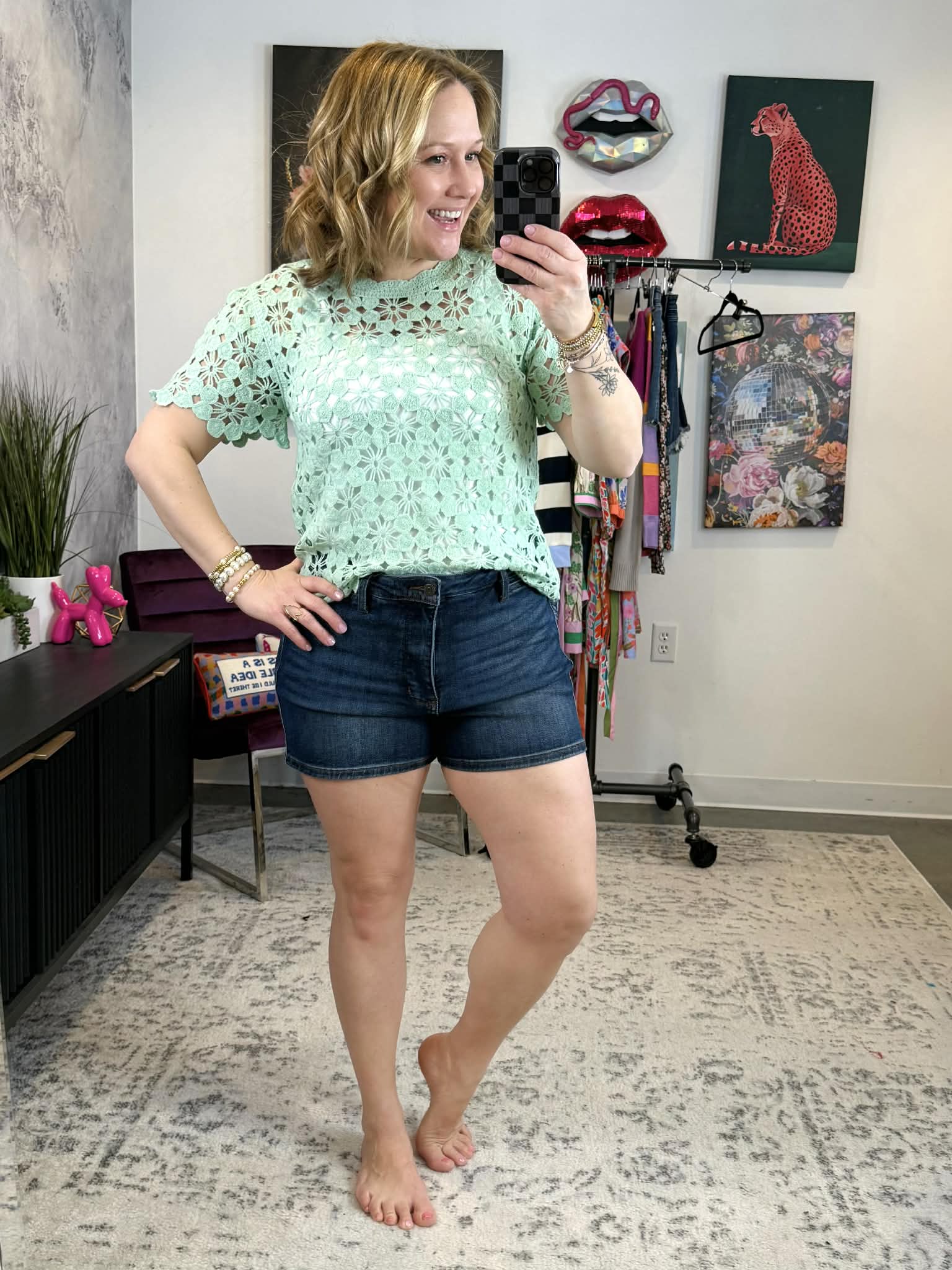 Judy Blue Slim Line Shorts {S-3X} - KaraMarie