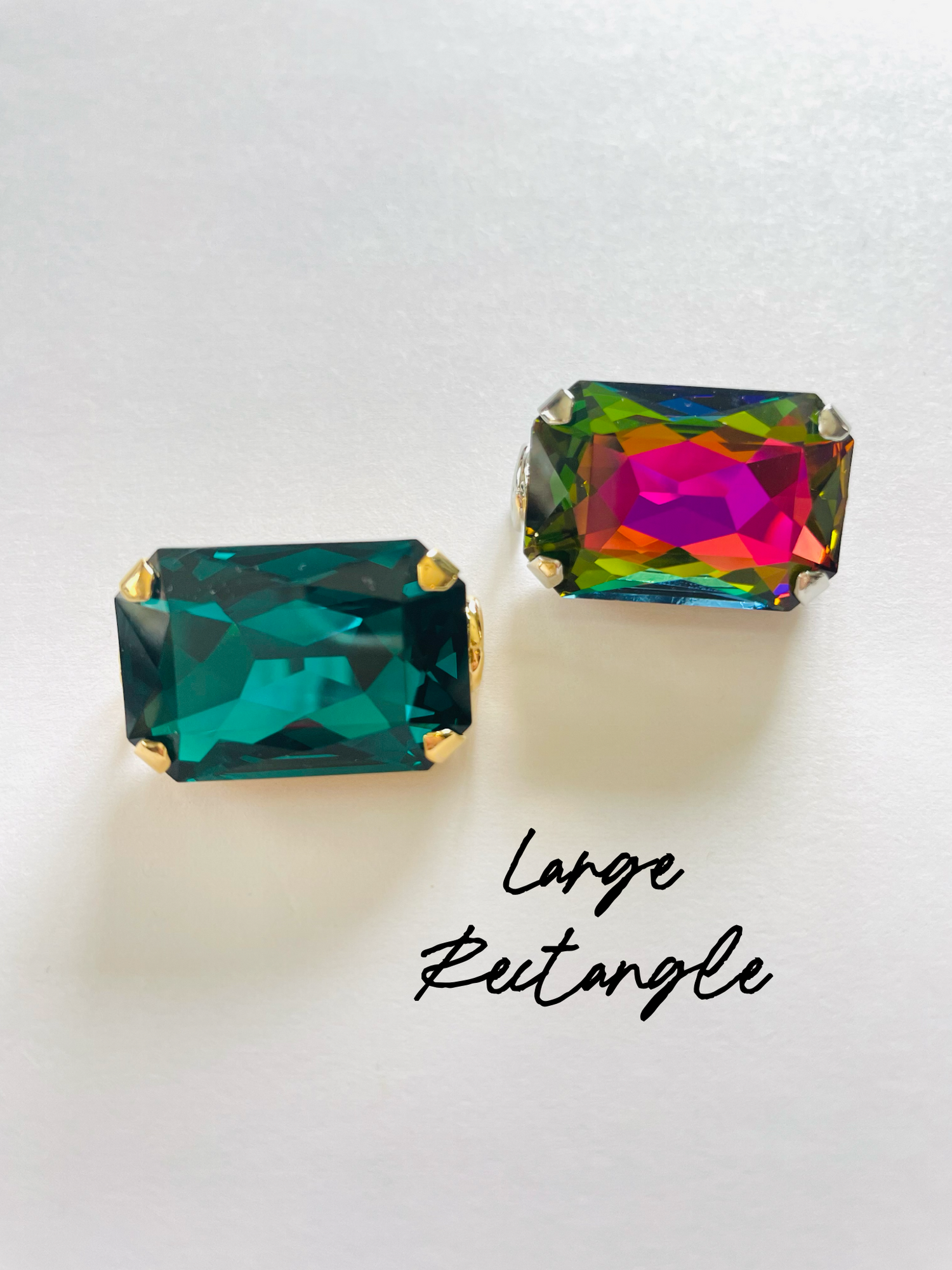 CUSTOM SHOE CHARM :: Single Stone Charms {Multiple Styles}