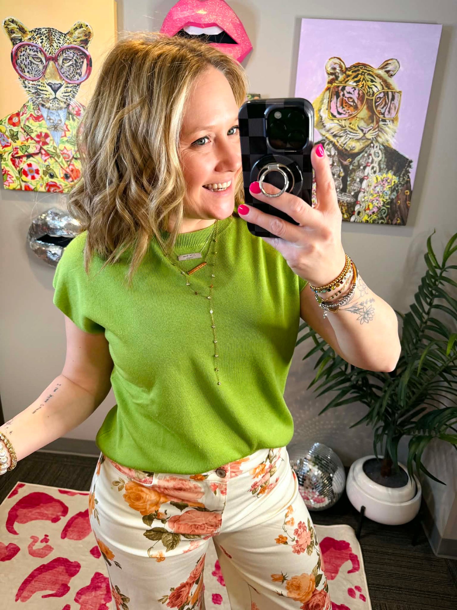 Polished Simplicity Top {S-L}