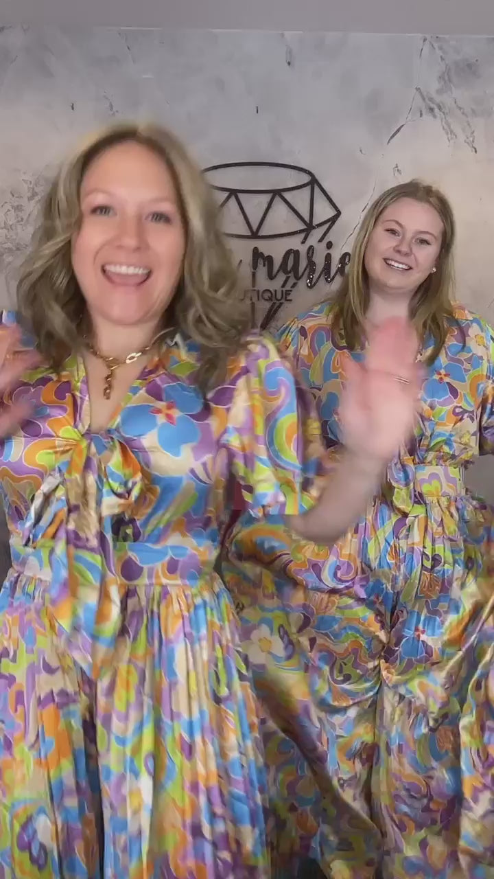 Garden Groove Jumpsuit {S-3X}