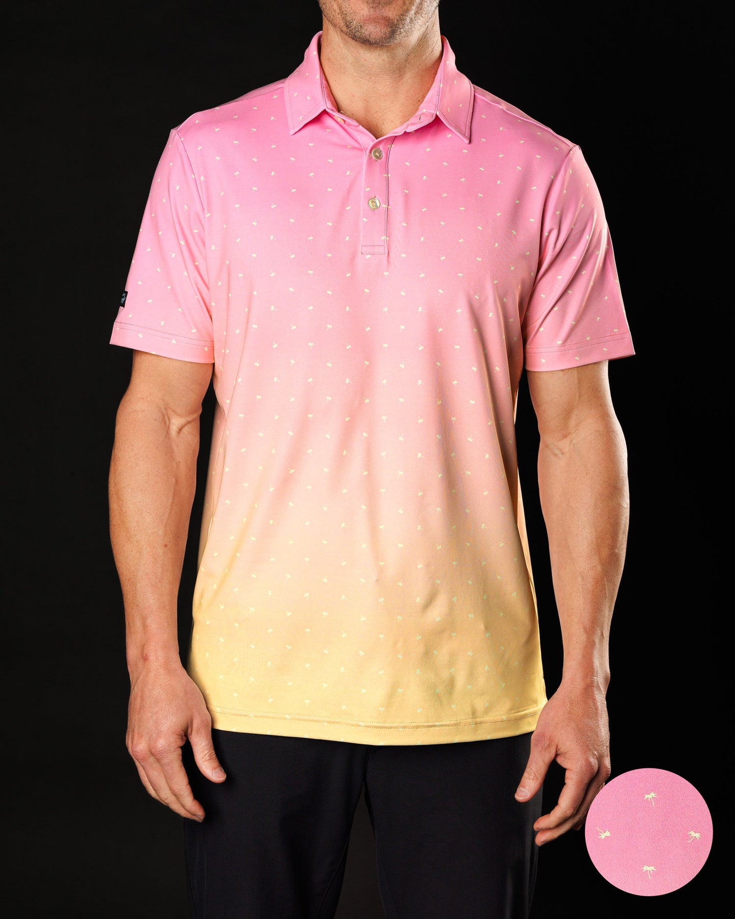Sunburst - Sunday Swagger Men's Golf Polo - KaraMarie