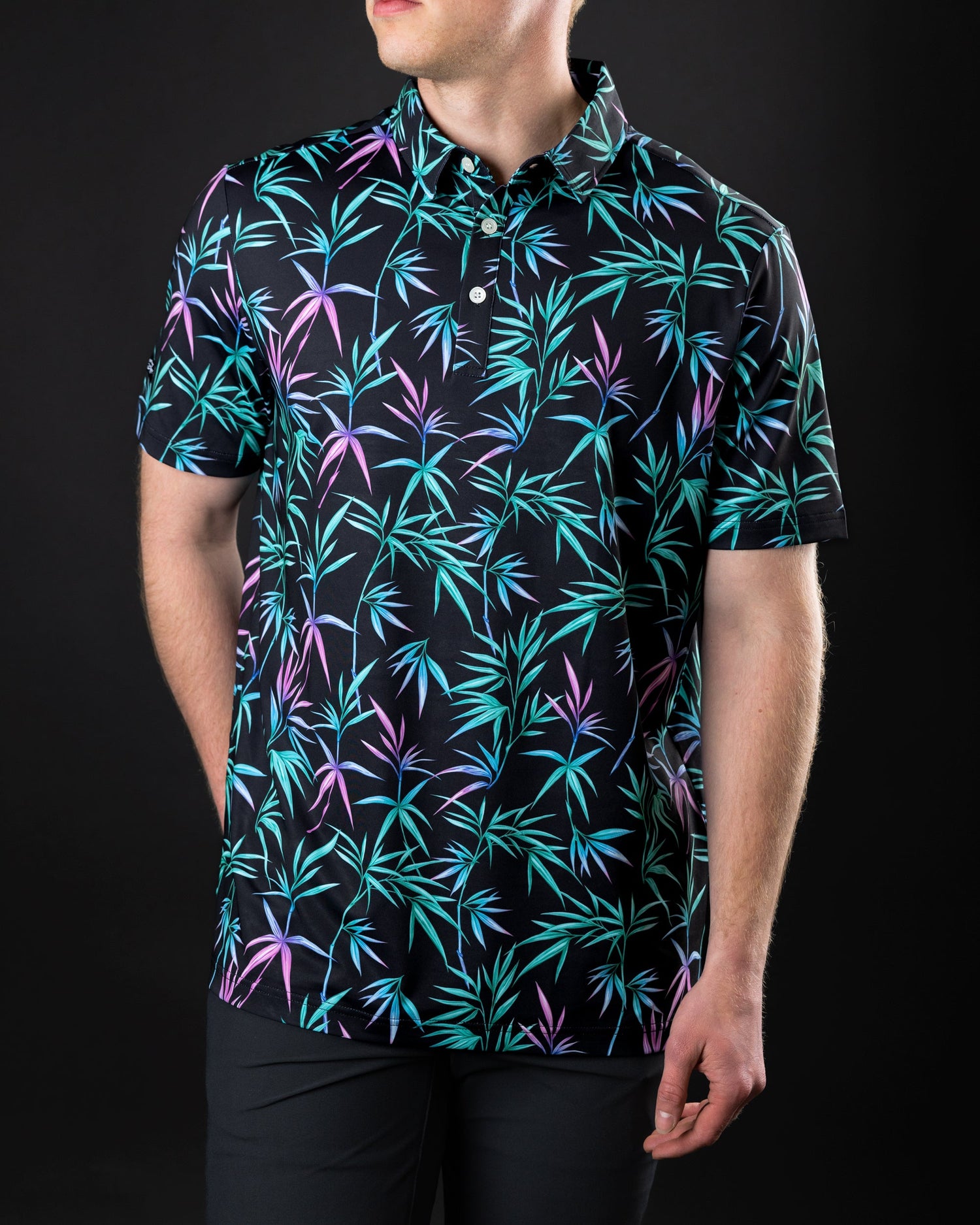 Tahiti - Sunday Swagger Men's Golf Polo - KaraMarie