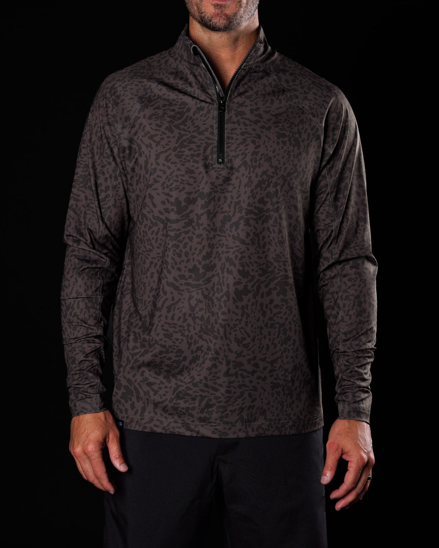 Night Vision - Sunday Swagger Men's Lightweight Q-ZIP - KaraMarie