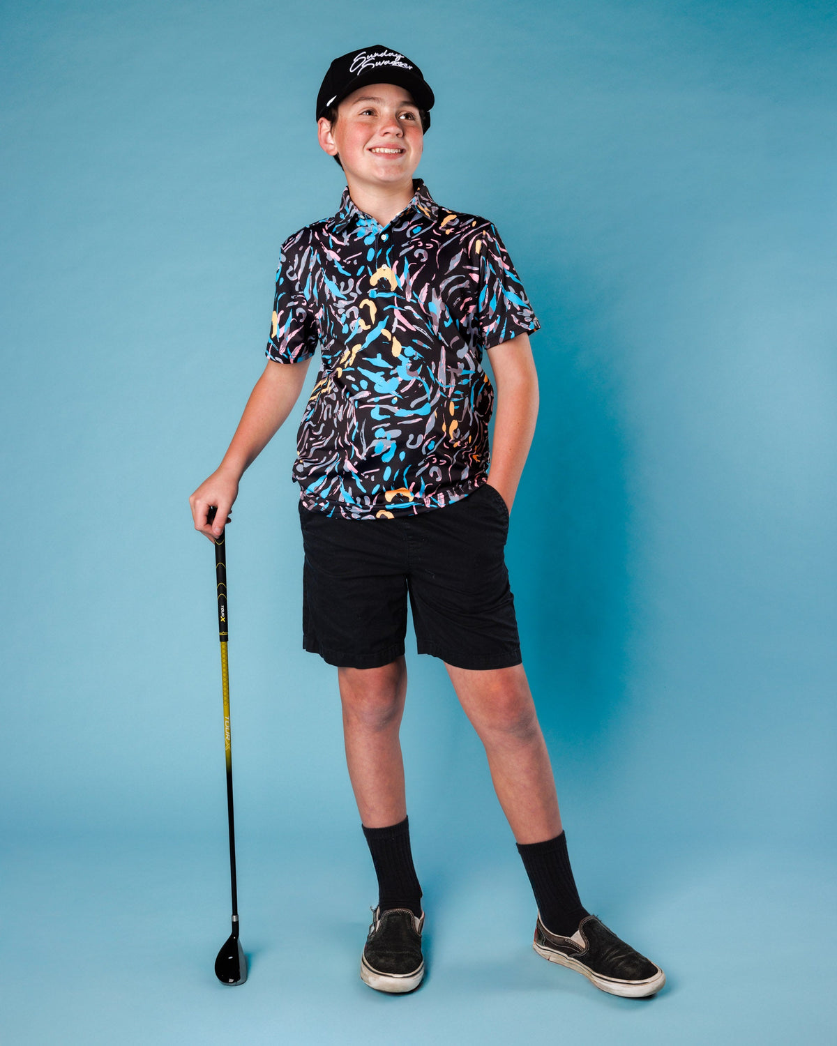 Havoc - Sunday Swagger YOUTH Golf Polo - KaraMarie