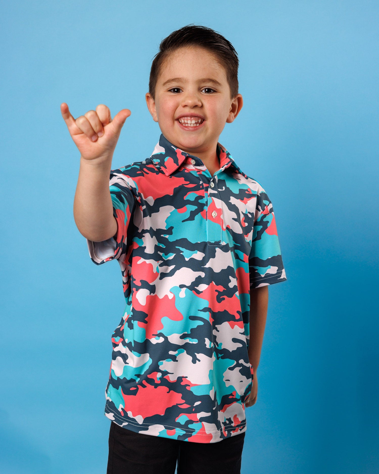 Plain Sight - Sunday Swagger YOUTH Golf Polo