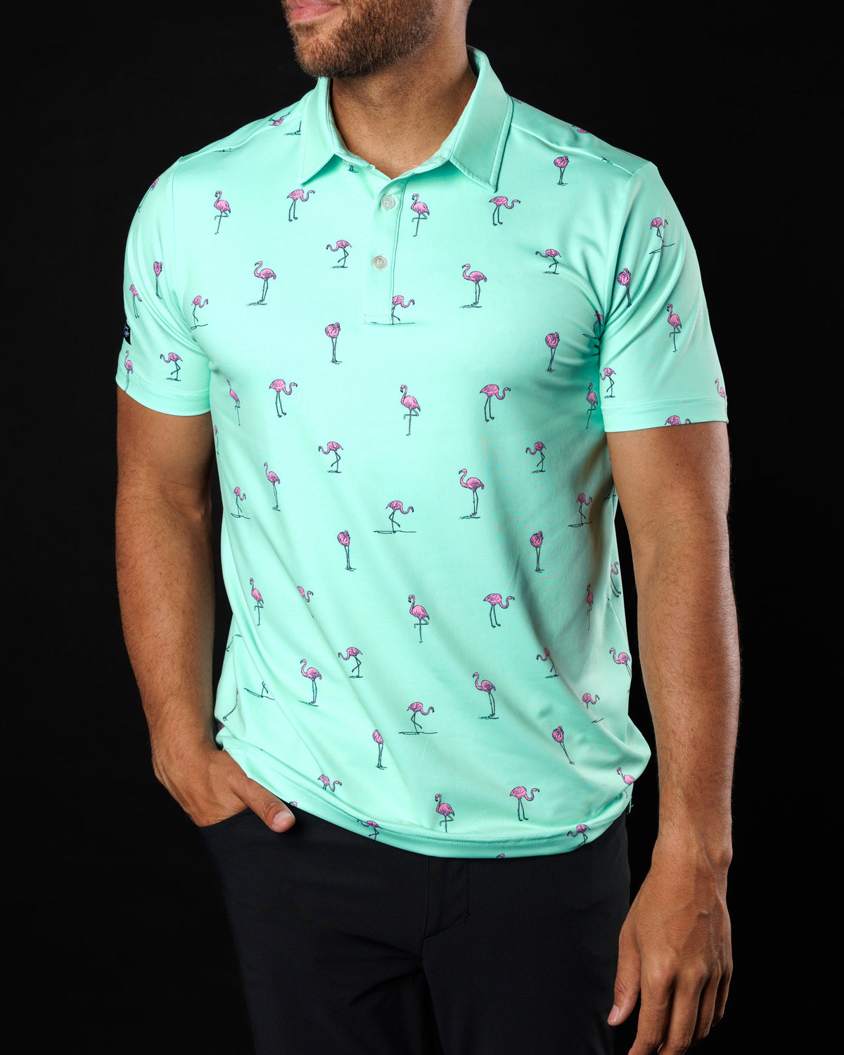 Tipsy - Sunday Swagger Men's Golf Polo - KaraMarie