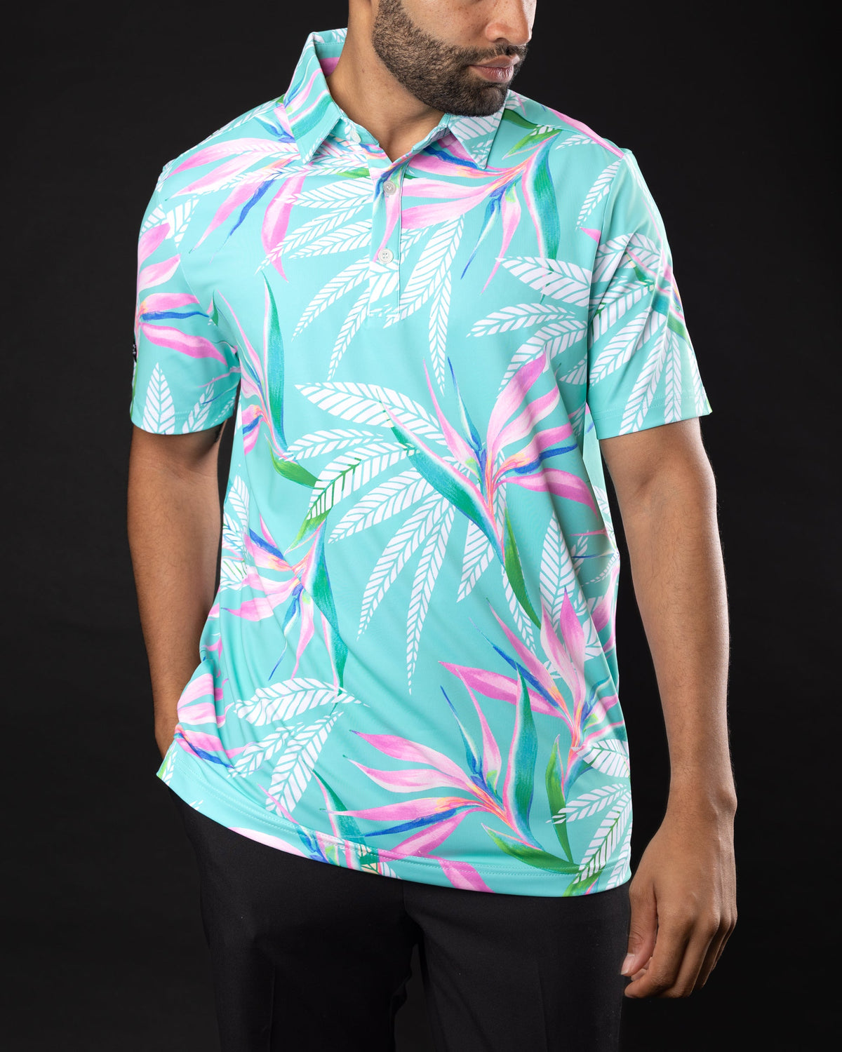 Bali - Sunday Swagger Men's Golf Polo - KaraMarie