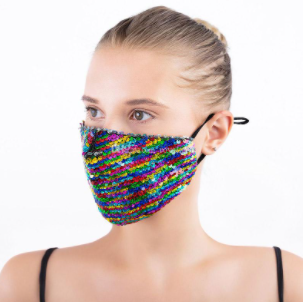 Reversible Sequin Face Cover! - KaraMarie