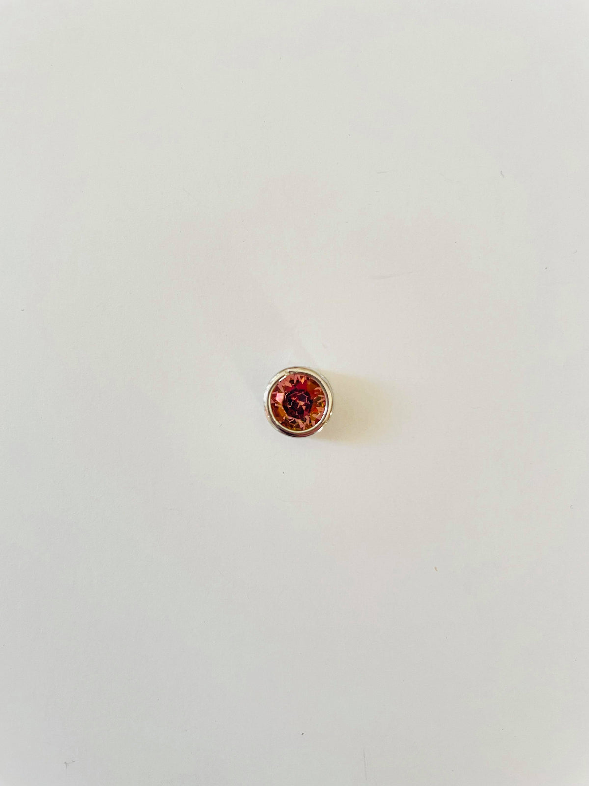 Simple Pendant Slide Necklace featuring Iris Lemon - KaraMarie