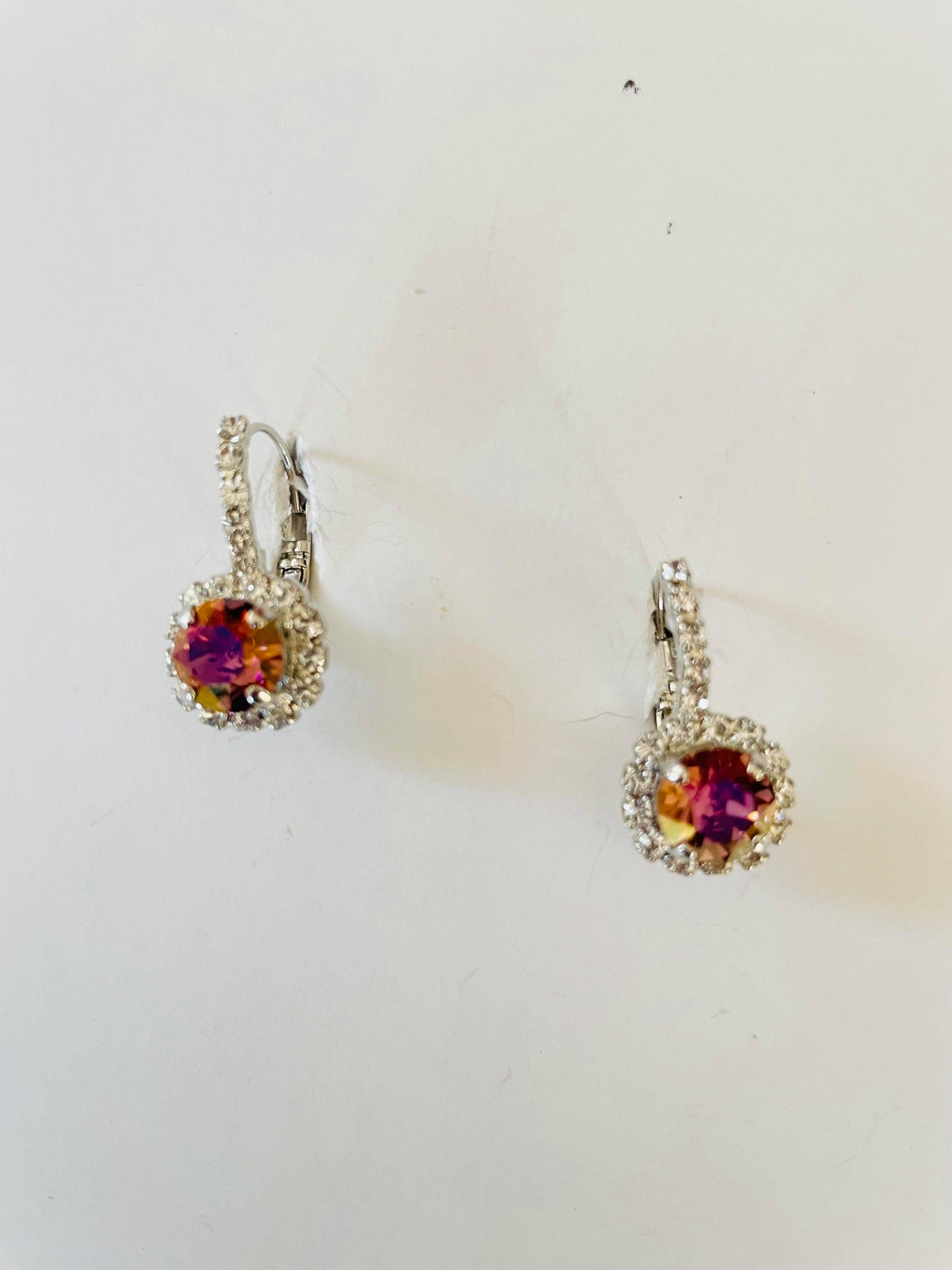 Daisy Drop or Post Earrings featuring Iris Lemon - KaraMarie