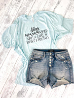 Dogs Are A Girls Best Friend Graphic Tee - KaraMarie