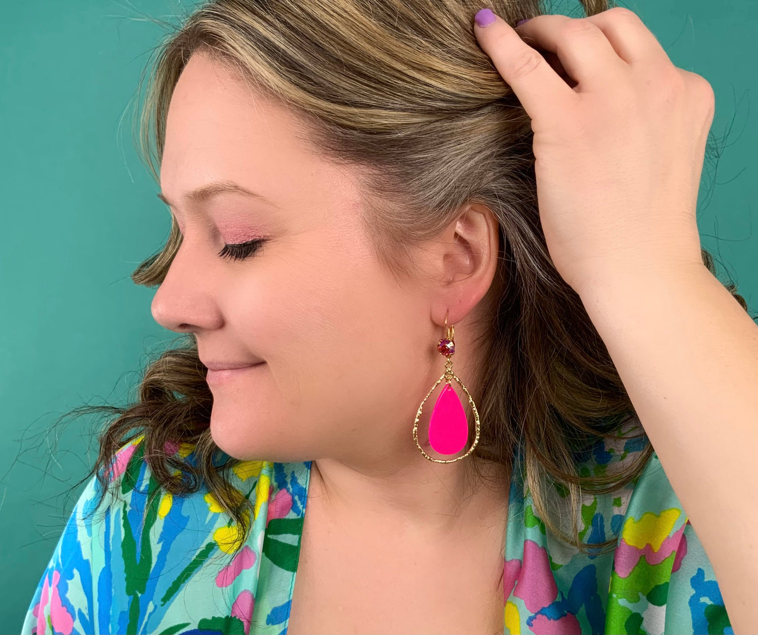 Hot Pink Hottie Earrings