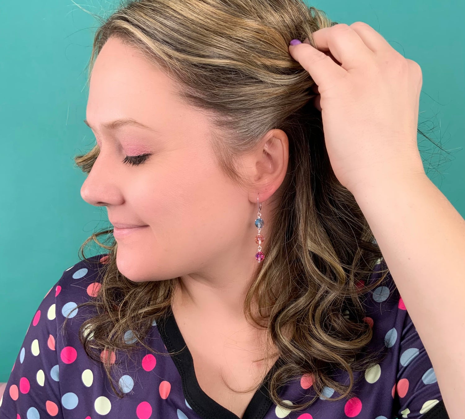 Polka Dot Paradise Earrings