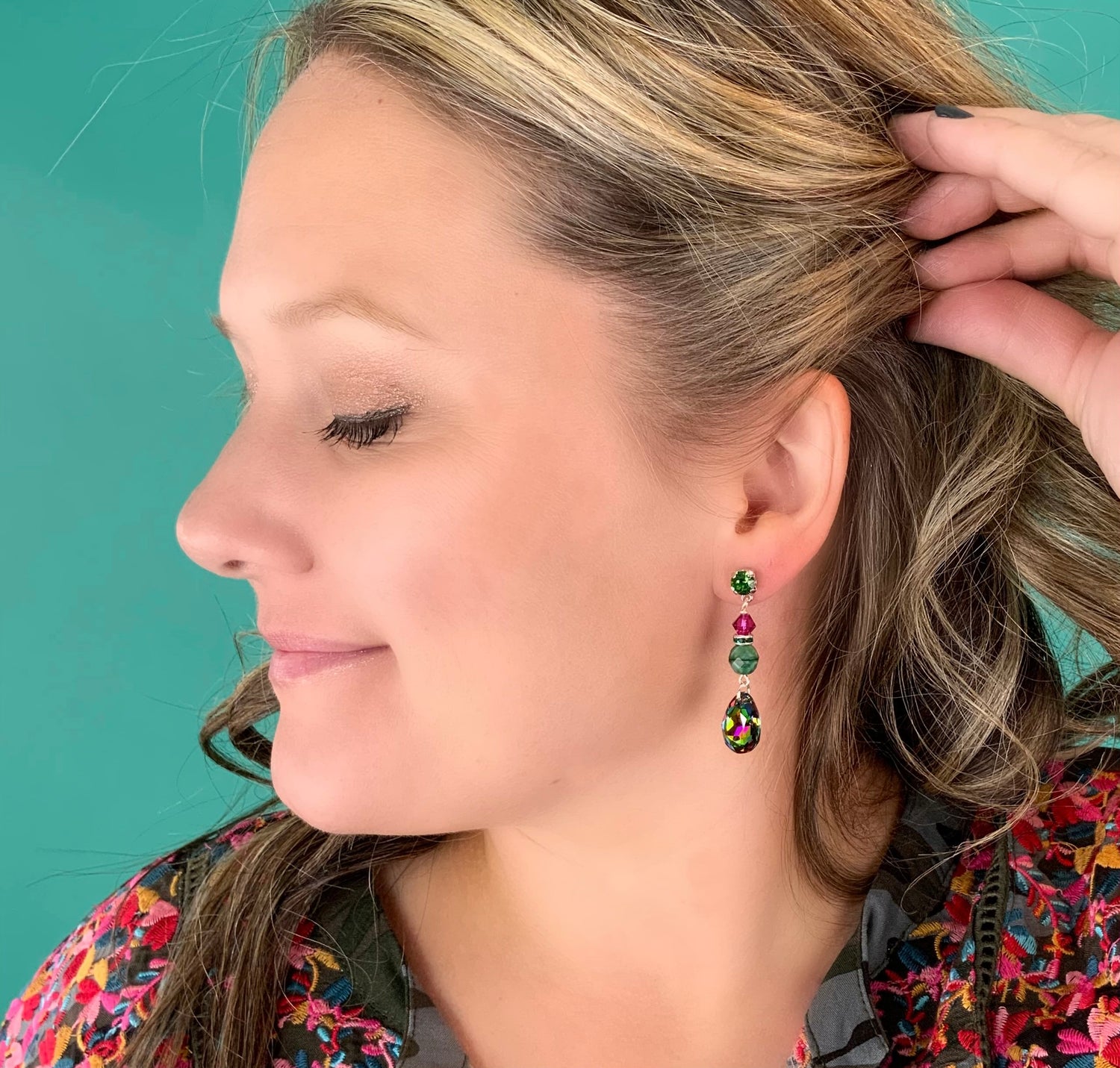For the Love of Camo Earrings