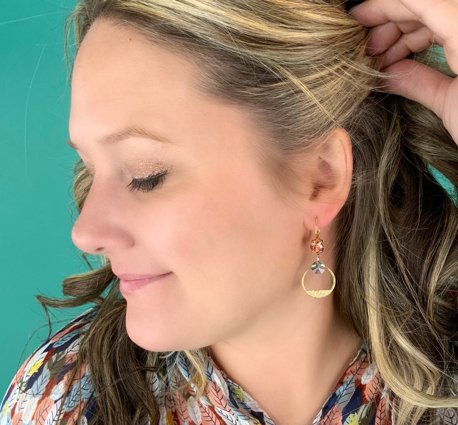 Staying Strong Drop Earrings