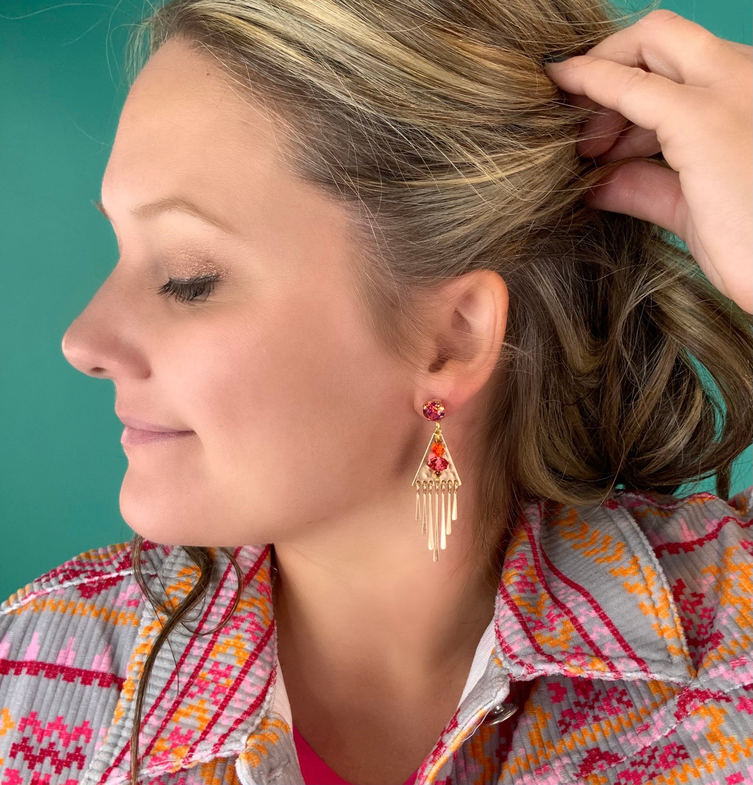 Aztec Charm Earrings - KaraMarie
