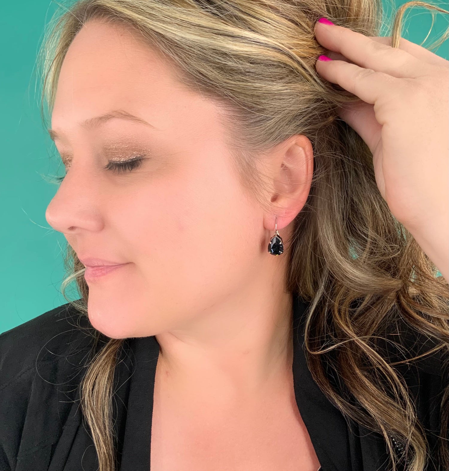 14mm Pear Drop in Graphite