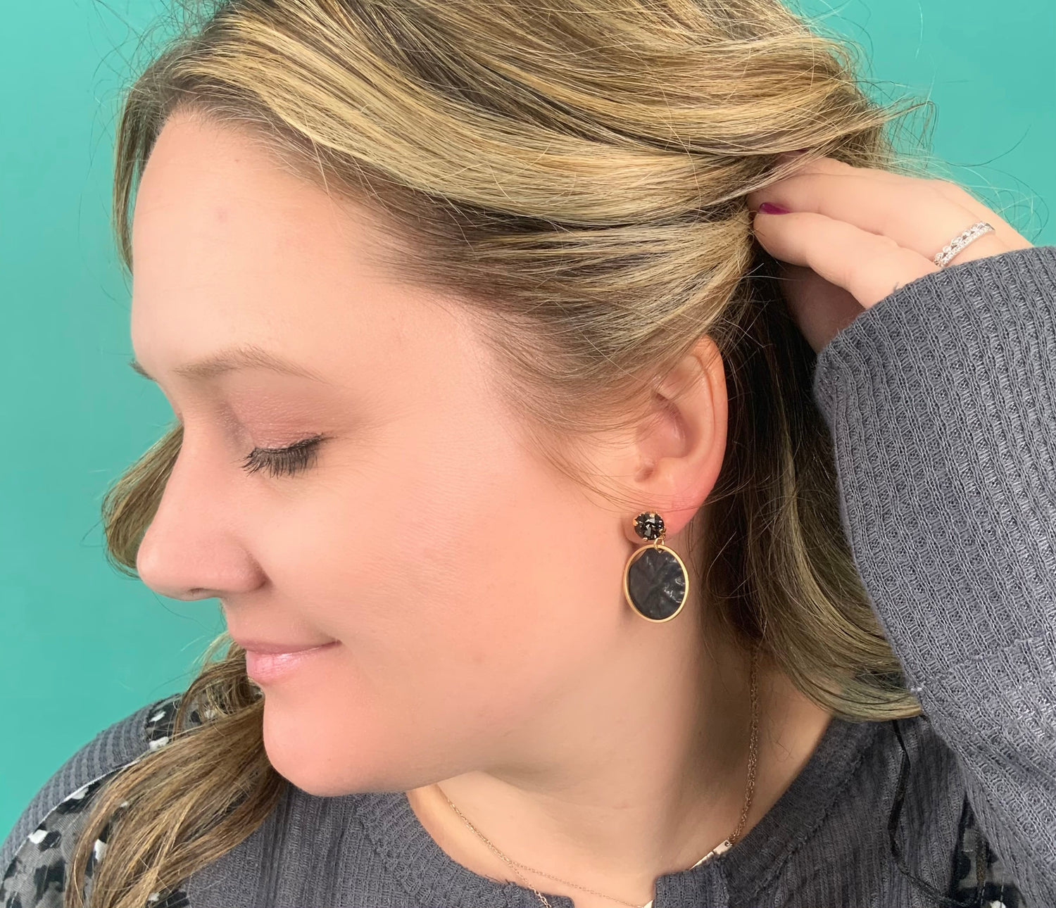 Ring of Fire Drop Earrings - KaraMarie