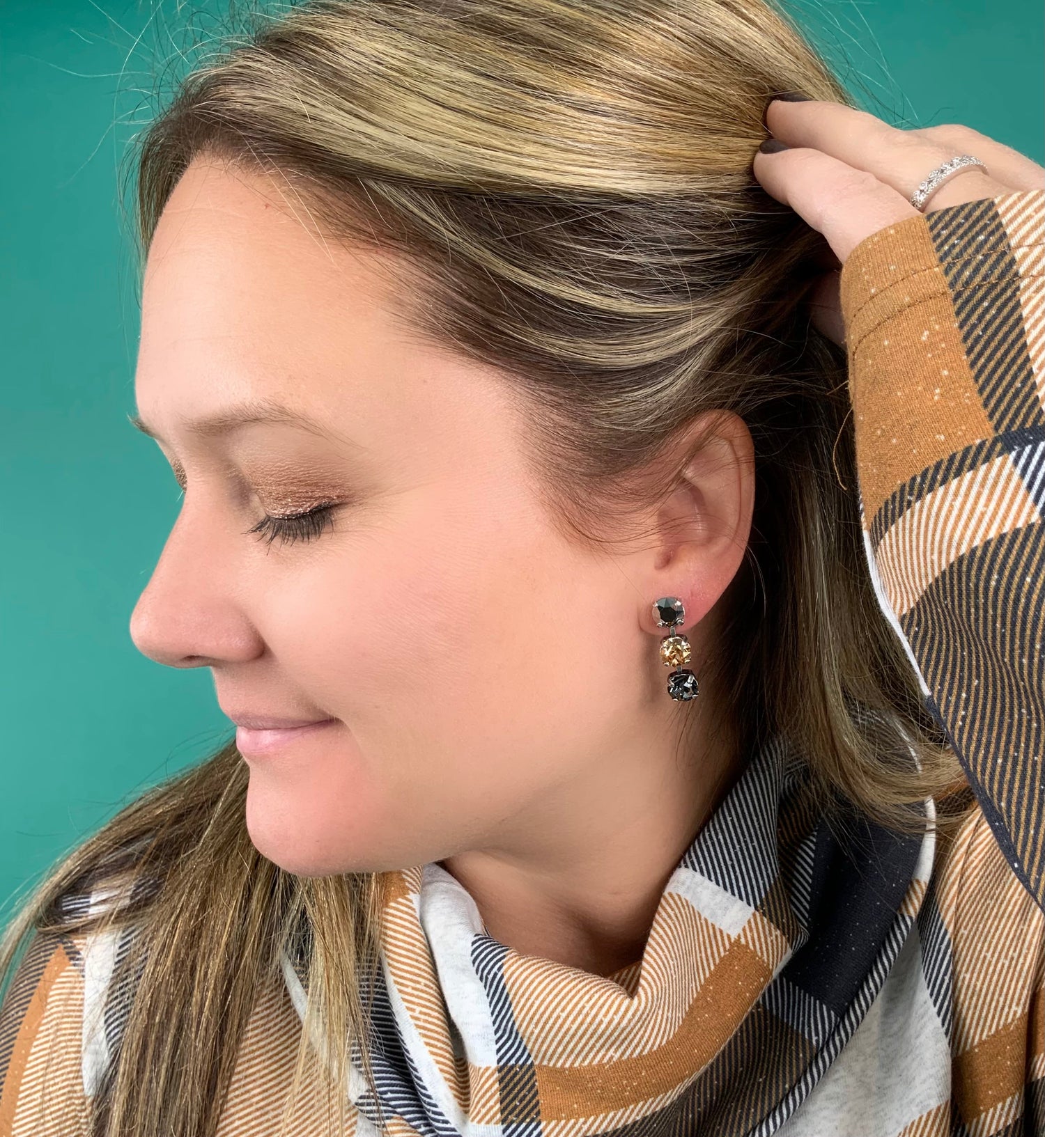 Vintage Soul Polka Dot Earrings