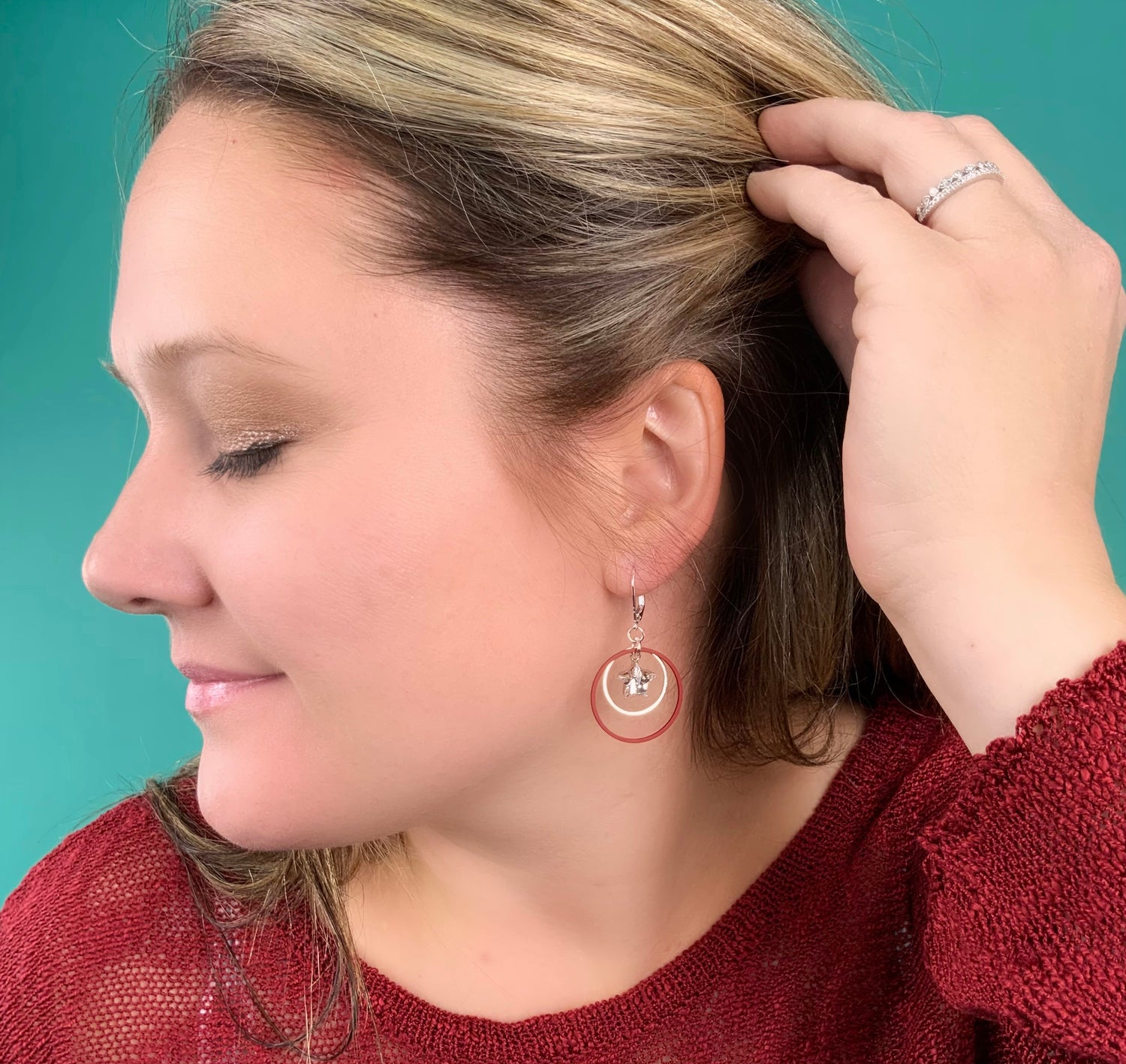 All Lit Up Star Earrings