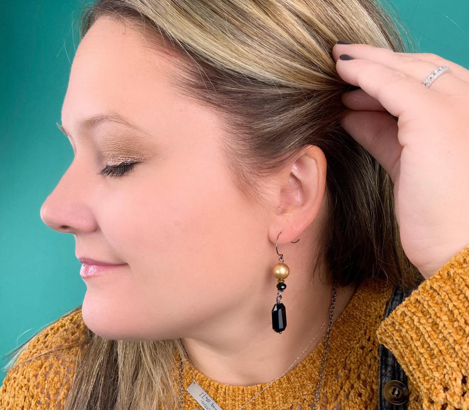 Can't Stop Me Simple Beaded Earring - KaraMarie