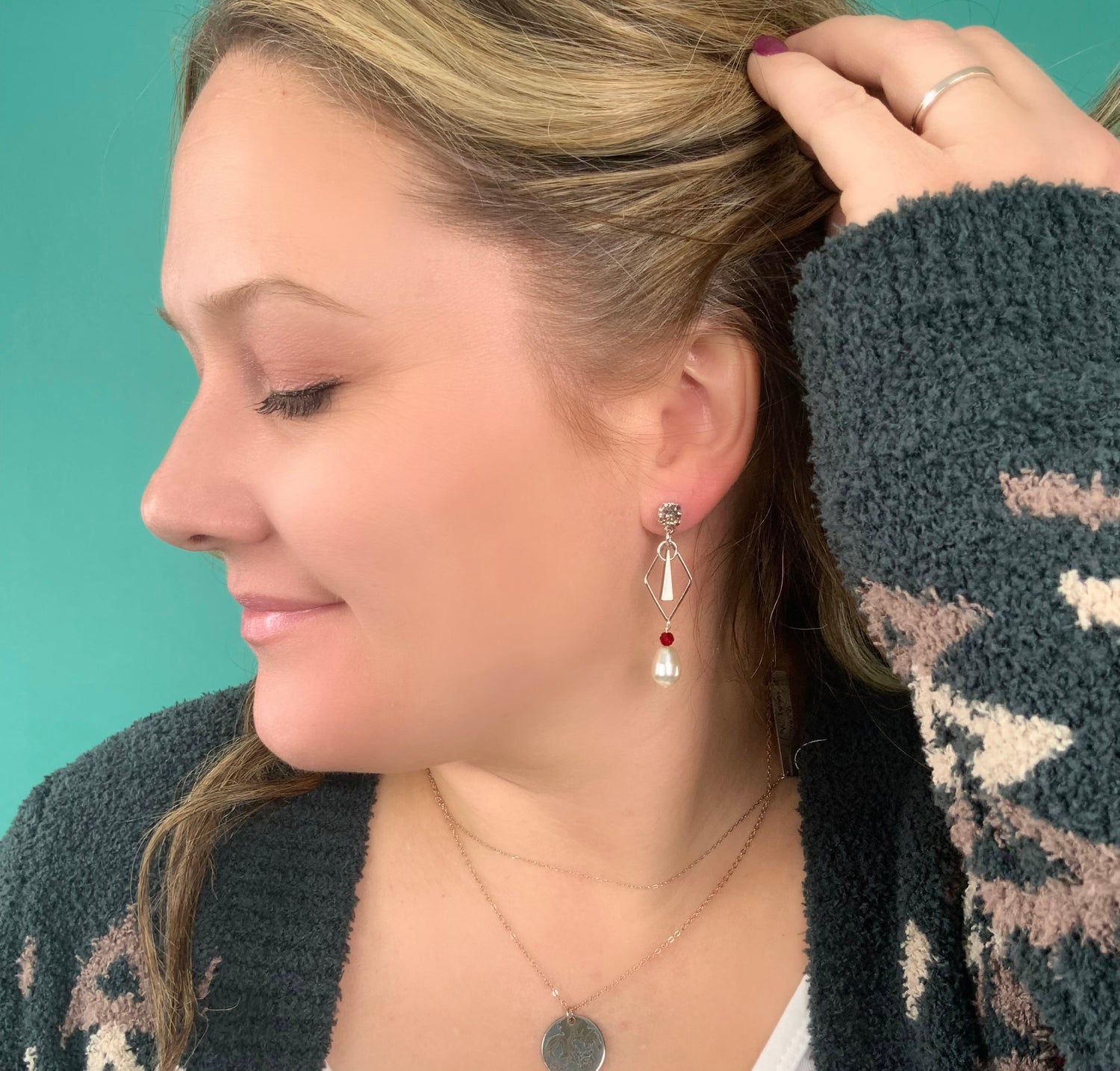 Tribal Drop Earrings