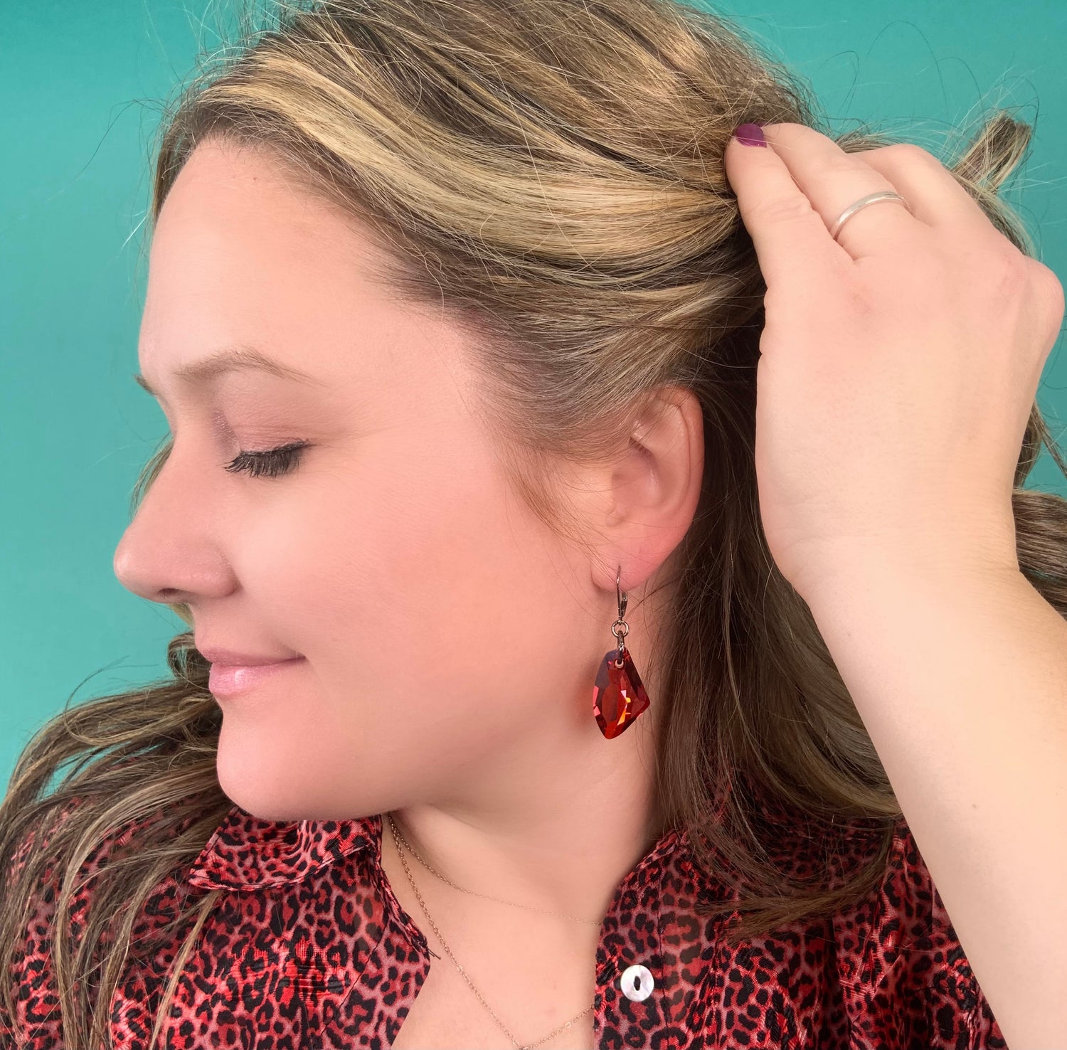 Dare to Be Bold Magma Earrings