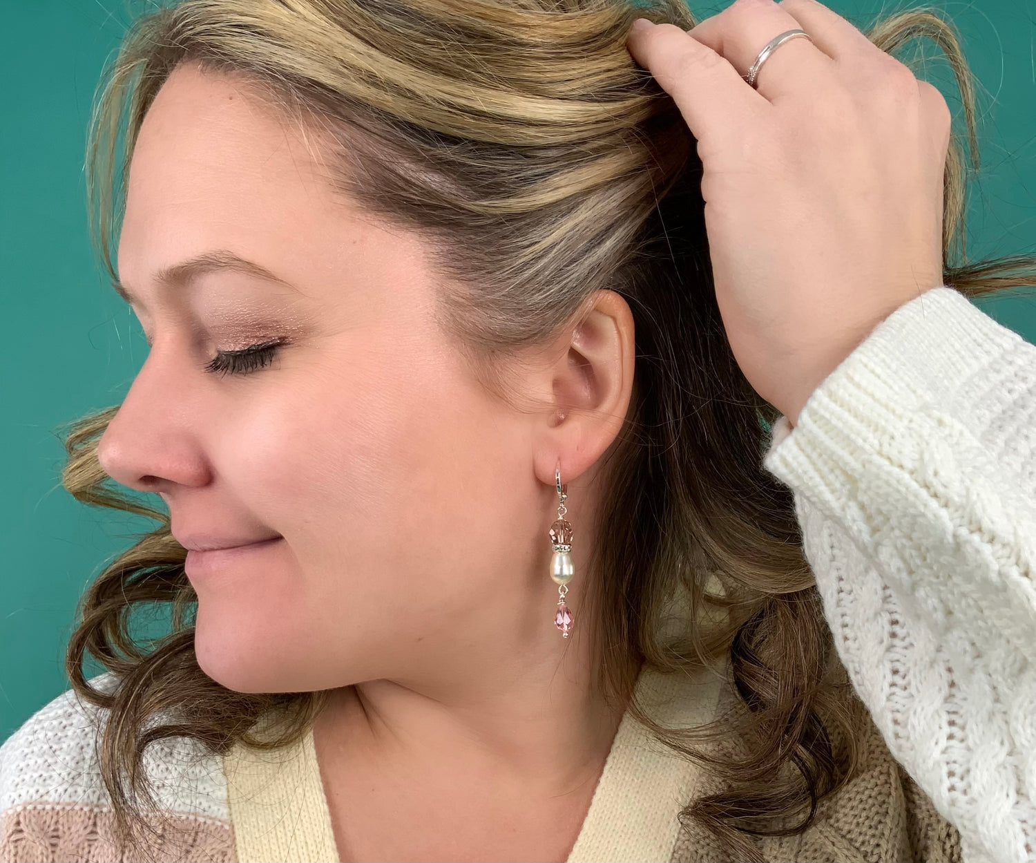 More Than Enough Beaded Drop Earring
