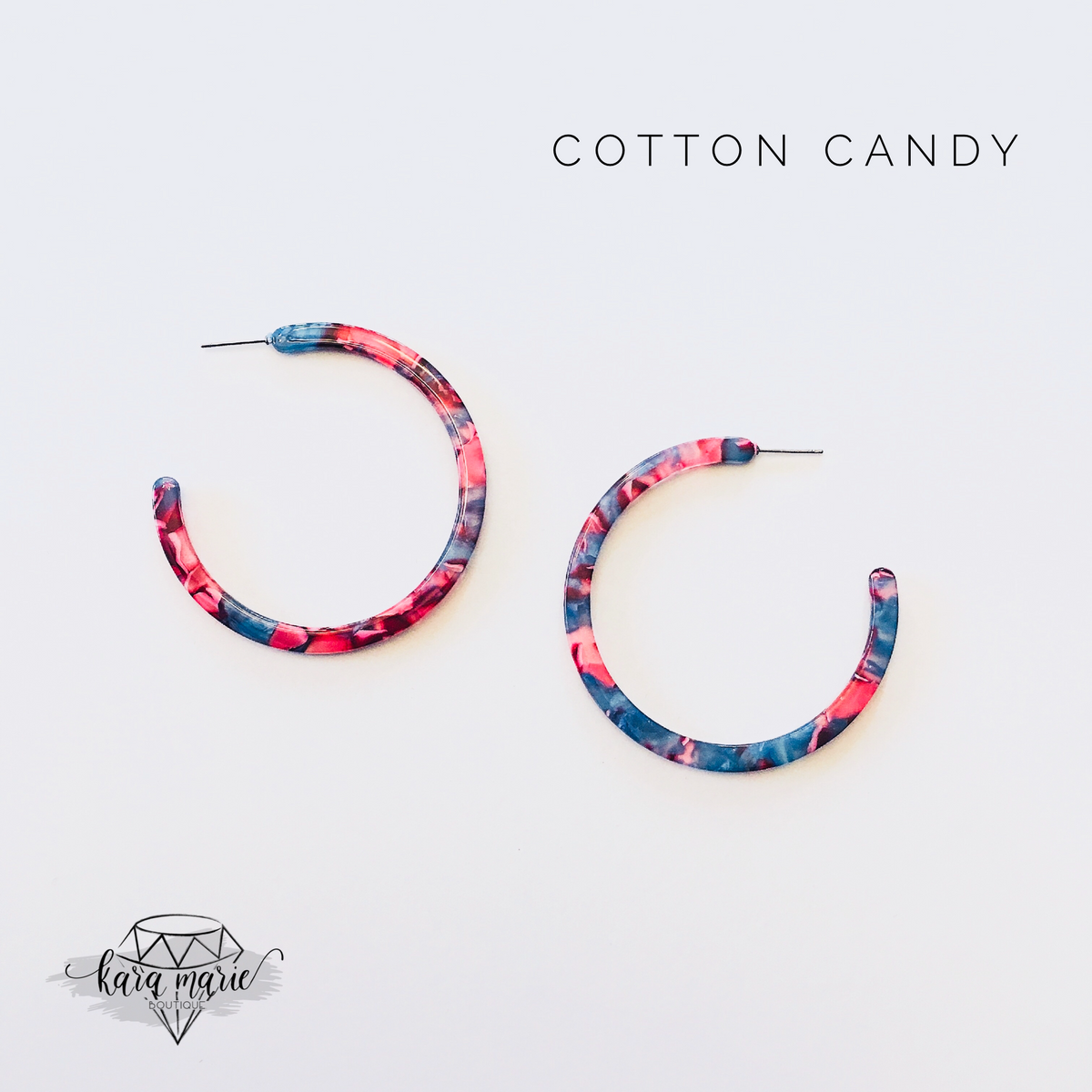 Hoop Earring - Large - Multiple Colors! - KaraMarie Boutique