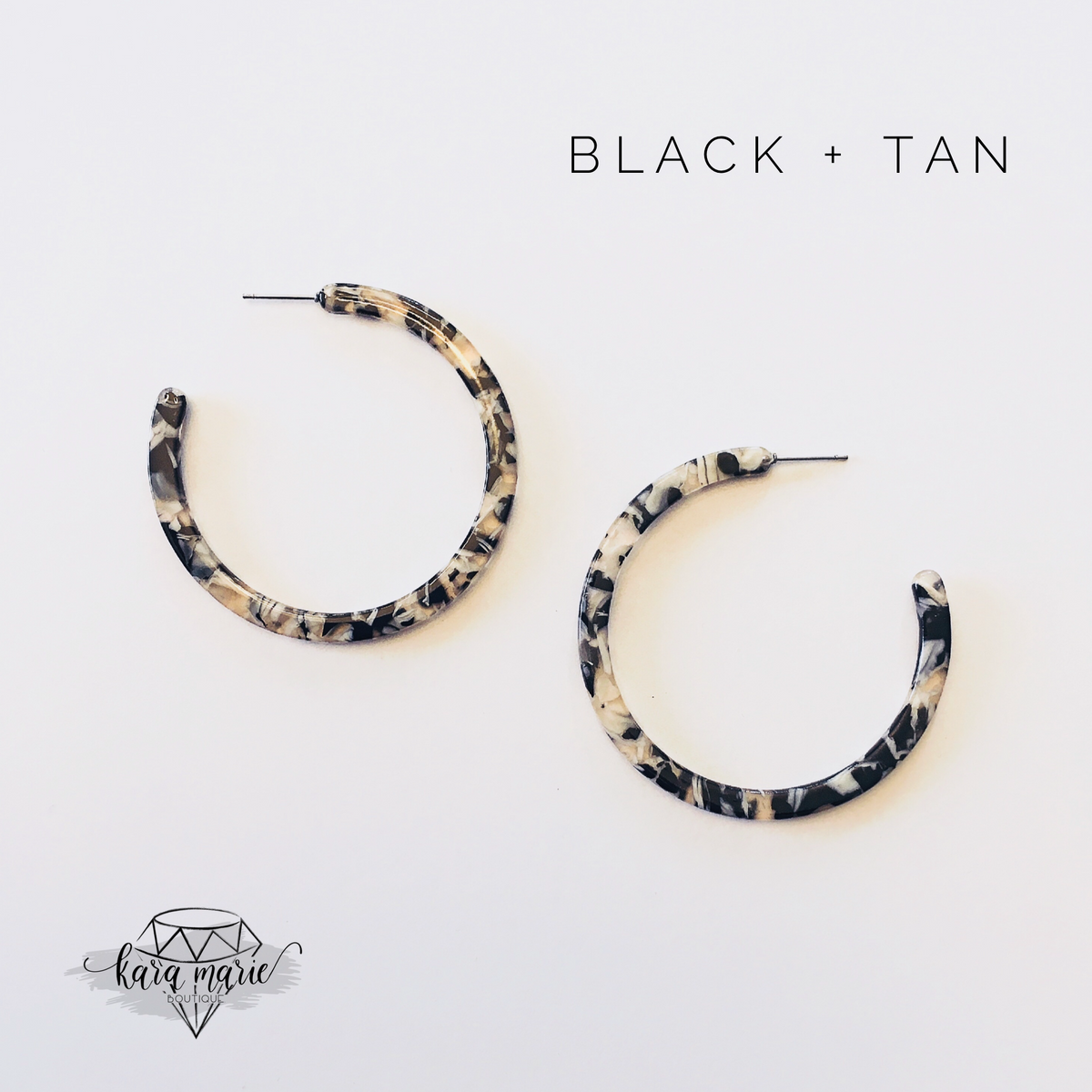 Hoop Earring - Large - Multiple Colors! - KaraMarie Boutique