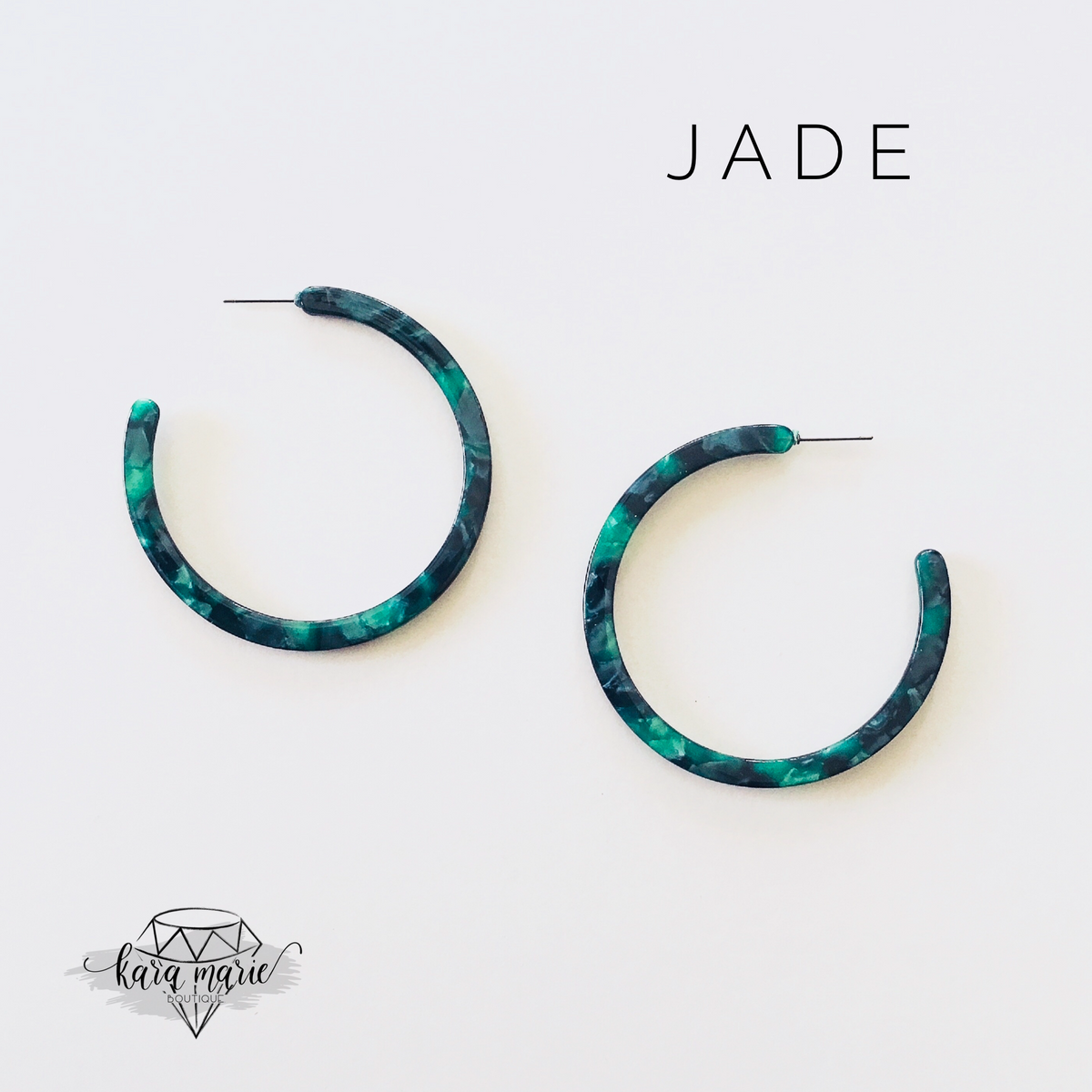 Hoop Earring - Large - Multiple Colors! - KaraMarie Boutique