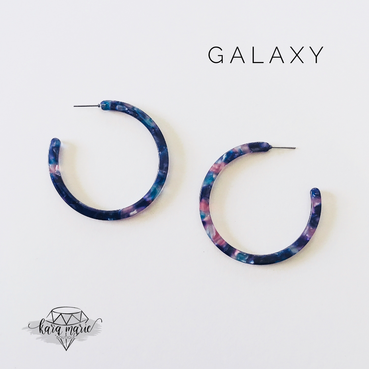 Hoop Earring - Large - Multiple Colors! - KaraMarie Boutique